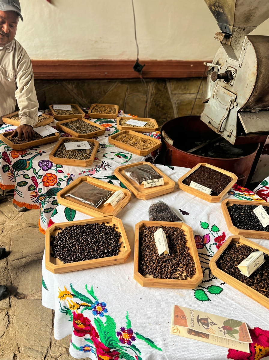 Variedades y perfiles de tostado artesanal